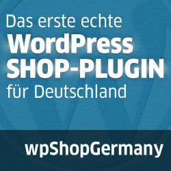 Webseite WPSHOPGERMANY shop plugin