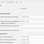 Dokumentation zum wpShopGermany MwSt Migrationsassistenten